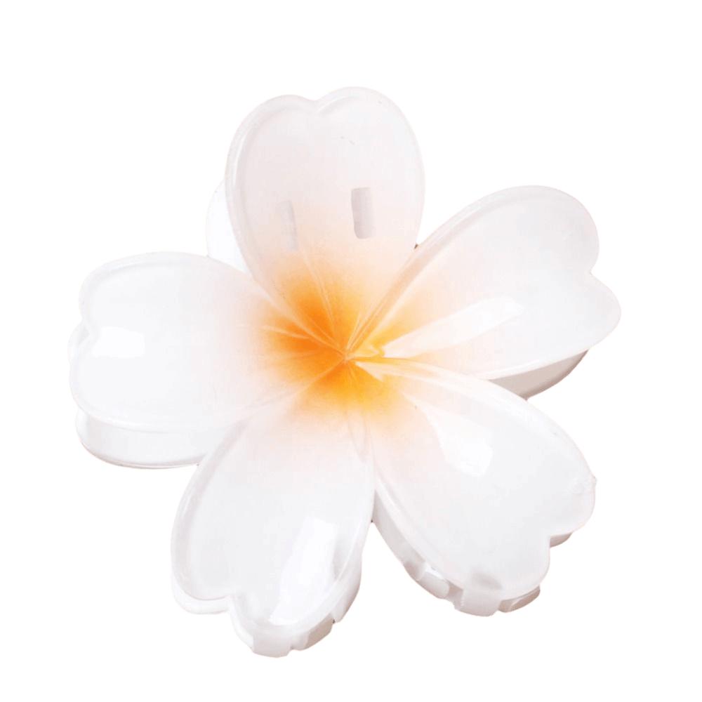 Sweet Flower Hawaiian Flower Hair Clip Plumeria Flower Hairpin New Hair Claws Beach Summer