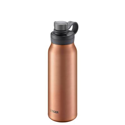 Tiger Thermos Wasserflasche 1,2 Liter Vakuumisolierte Kohlensäureflasche Flasche Großes Fassungsvermögen Nur Kühlung Growler MTA-T120DC Kupferbraun)