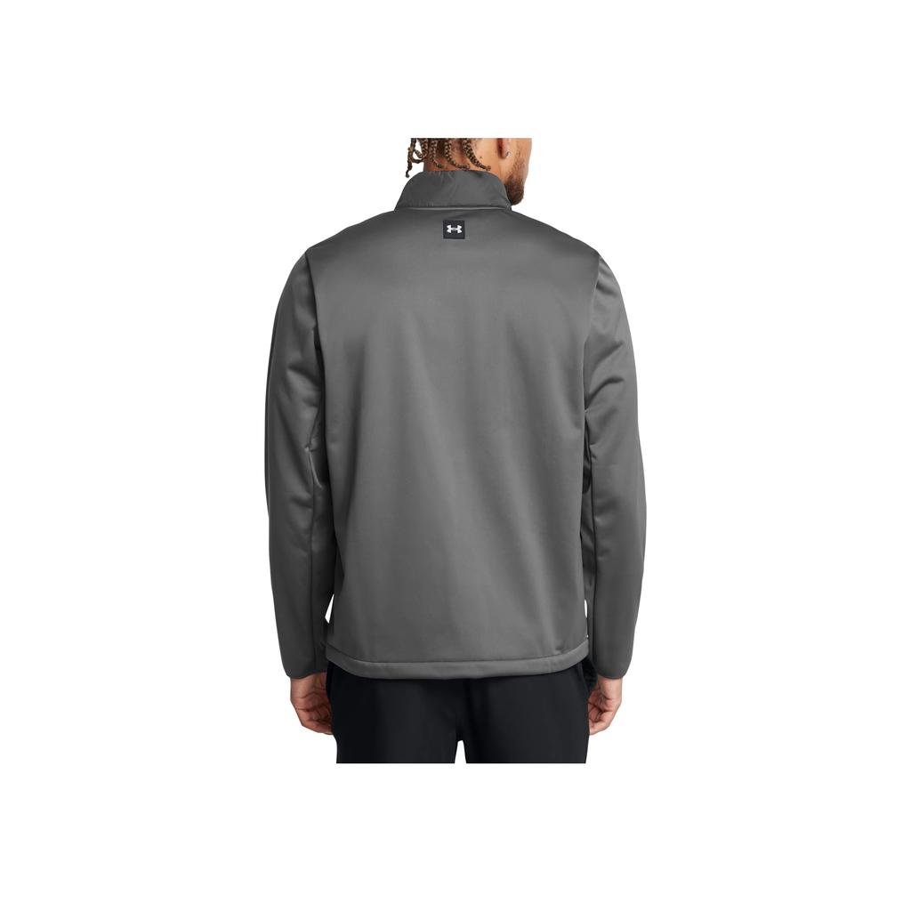 Under Armour Comfortable Sports Casual Zip Jacket Men jackets Gray 1385829-025