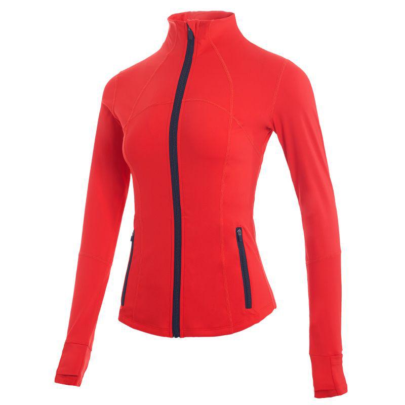 Women's Camouflage Quick-Dry Sports Jacket - Long Sleeve Stand Collar for Running & Yoga