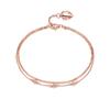 Monstera Dew 3 Diamond Bracelet_211900018