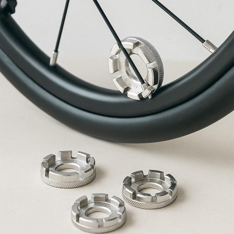 Bicycle Spoke Wrench Bicycle Spoke Nipple Cycling Tools 8-Way Wrench For Bicycle Maintenance Steel Wheels Tool Mtb Accessories