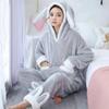Winter Thick Warm Flannel Pajamas Sets for Women Sleepwear Home Clothing Pajama Home Wear Pyjamas Set