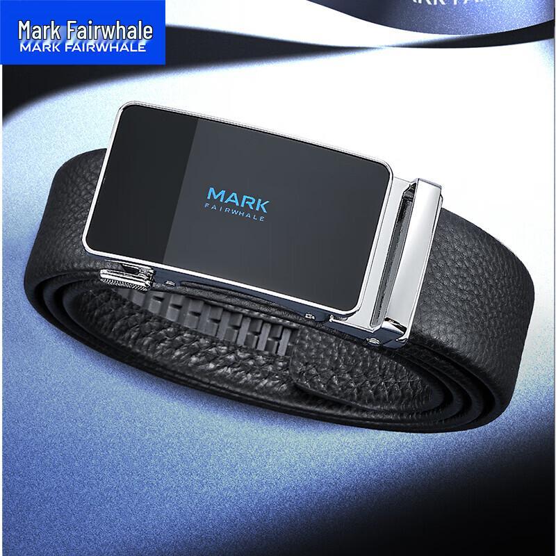 MARK FAIRWHALE Men s Automatic Buckle Leather Belt