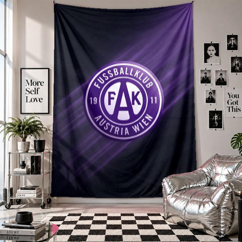 Austria Wien FC Wall Tapestry Home Decor Wall Hanging Cloth for Bedroom Living Room Background