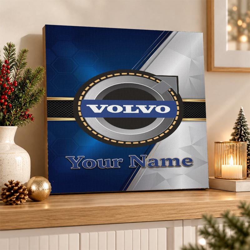 Volvo Trucks Custom Name Text 5D Diamond Painting Kit DIY Full Drill Diamond Art Decoration