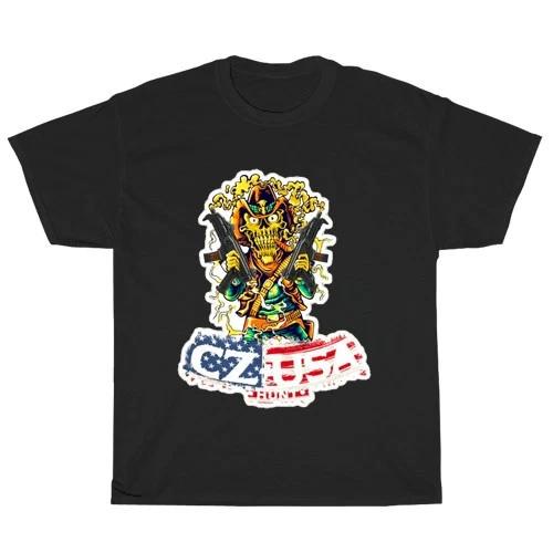 CZ-USA Logo Active Logo American T-Shirt Funny Size S to 5XL XXL