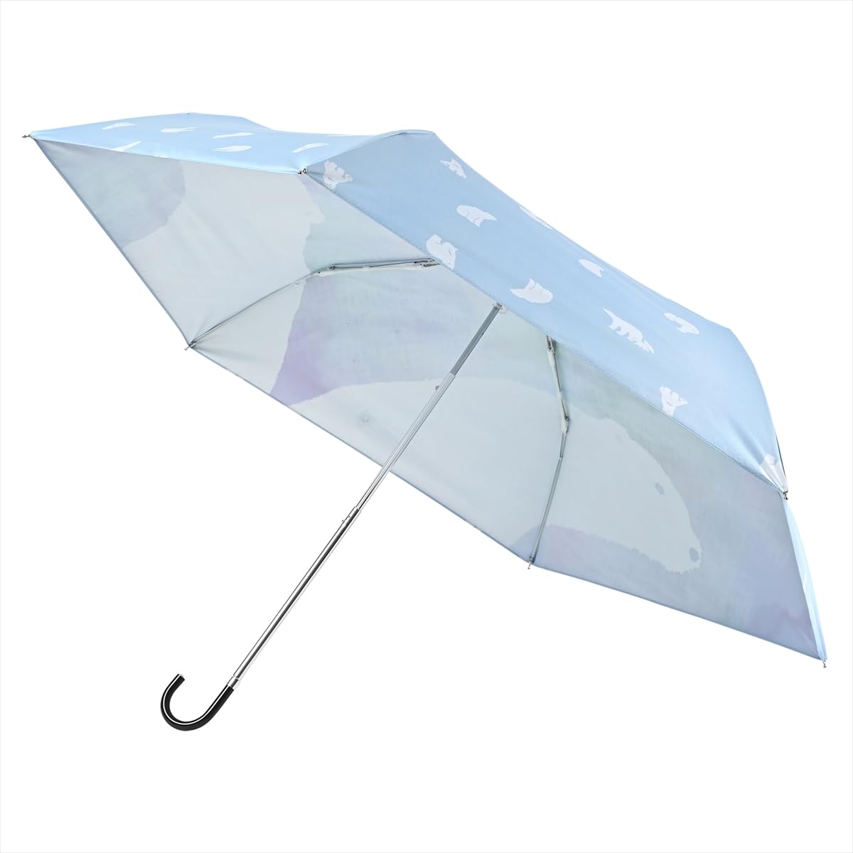 

nifty colors folding umbrella shading 2 side polar bear mini 2426BL синій