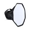 20CM Double Layer Octagonal Softbox: Foldable Universal Off-Camera Flash Photography Light Cover