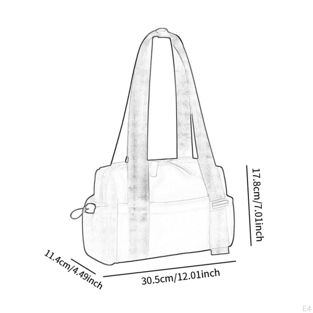 Cestovní taška do posilovny, fitness taška, víkendová velkokapacitní sportovní taška na jógu na nákupy