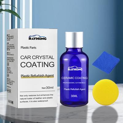 30ml Plastic Refurbish Agent Plastic Refurbishment Ceramic Coating Plastic Parts Refurbish Restoration Ceramic Coating Agent