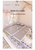 Brushed Inflatable Double Sleeping Pad for Camping, Outdoor Air Mattress, and Household Use