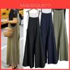 Chic Women Adjustable Wide Leg Jumpsuit With Strappy Design For Effortless Summer Style
