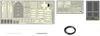 Tetra Model ME Series Patriot Basic Plastic Model Parts ME3542 1/35 MIM-104C PAC-2/Radar (for TR)