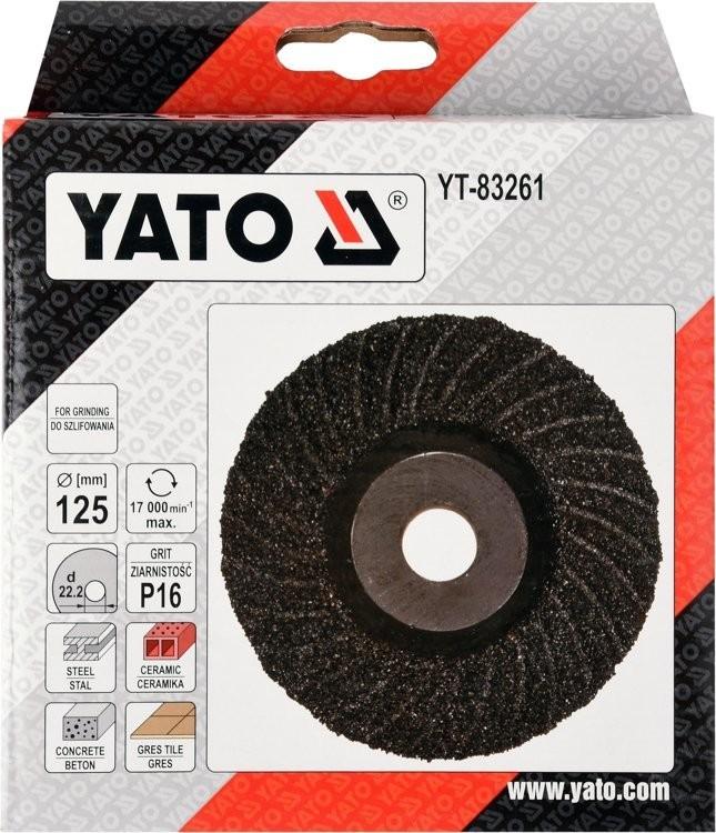Universal Grinding Disc 125Mm P16 Yt-83261 Yato