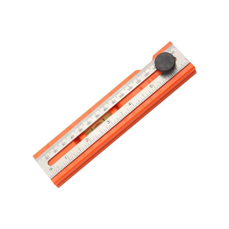 Foldable Multi-Angle Woodworking Lock Hole Positioning and Depth Marking Ruler