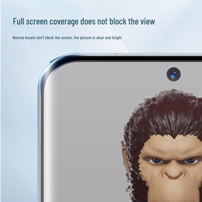 Blaues Gorilla-Hartglas-Displayschutzglas für Huawei P-Serie