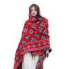 Yunnan Dali Ethnic Style Women's Warm Hooded Scarf Cloak