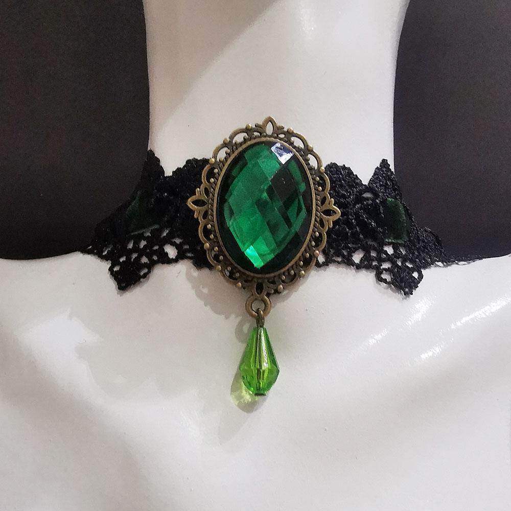 Elegant Black Lace Bowkot Choker Necklace Gothic Collar Necklace Vintage Choker Short Necklace Valentine's Day Gifts Jewelry