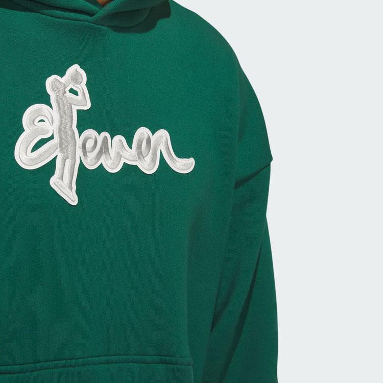 Adidas Trae Hoodie Letter Print Basketball Sports Hoodie Men Hoodies Dark-Green IL1620