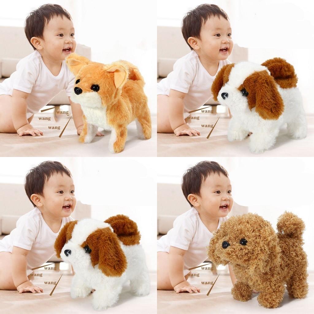 Adorable Electronic Robot Dog Plush Toy With Lifelike Features For Kids Joy