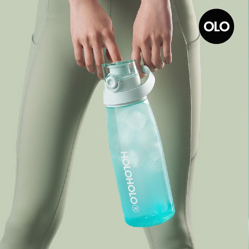 HOLOHOLO Tritan Sports Straw Bottle