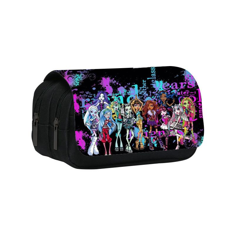 Monster High Elf High School Pencil Case With Detachable Cover For Students