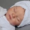 BZDOLL 20inch 50cm Soft Asleep Soft Vinyl Reborn Baby Doll with 3D-paint Skin with Visible Veins Bebe Toy Newborn Girl Kids Art Dolls Christmas Gift