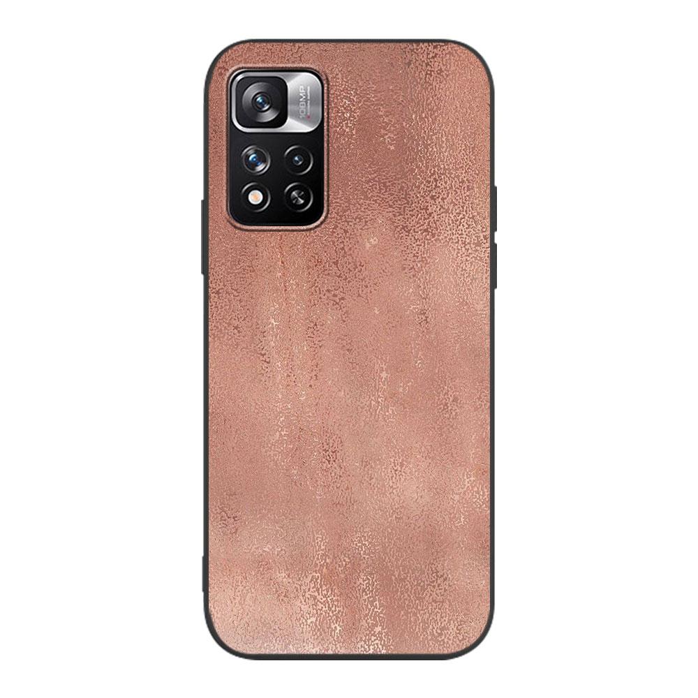 Love Rose Gold Style Case for Xiaomi Redmi Note 11 10S 8T 10 12 Pro Plus 11T 8 9 11E 11S 5 Pro 9S 7 Soft TPU Black Phone Cover
