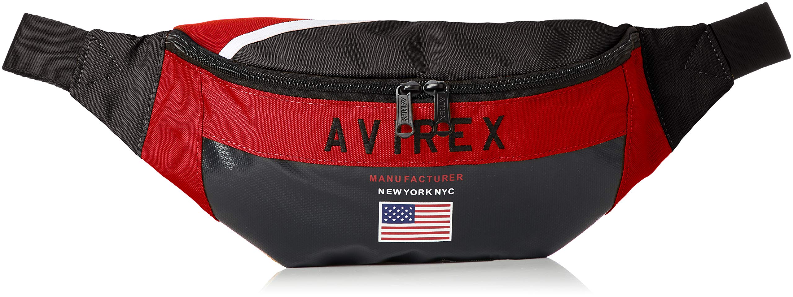 AVIREX Body Bag AX2003 Small Water Repellent Red