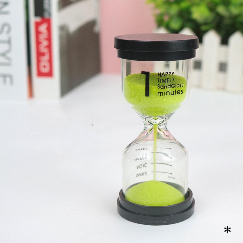 1-minute Hourglass Timer Home Desktop Decorative Ornament Children's Sleeping Funnel Toys Ornament Creative Gifts