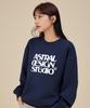 ASTRAL PROJECTION Astral Design Studio Loose Fit Sweatshirt_Navy