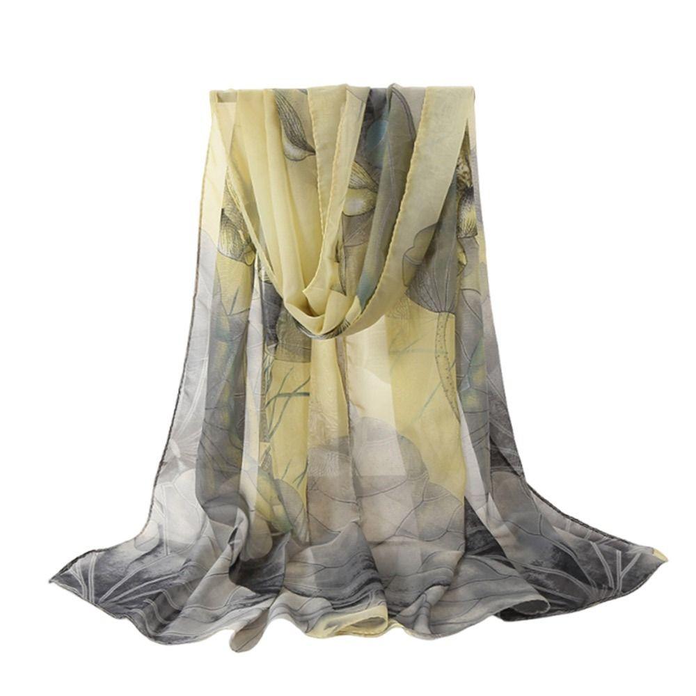 Sun-Resistant Silk Scarf Breathable Sunscreen Hijab Summer Bandana for Women