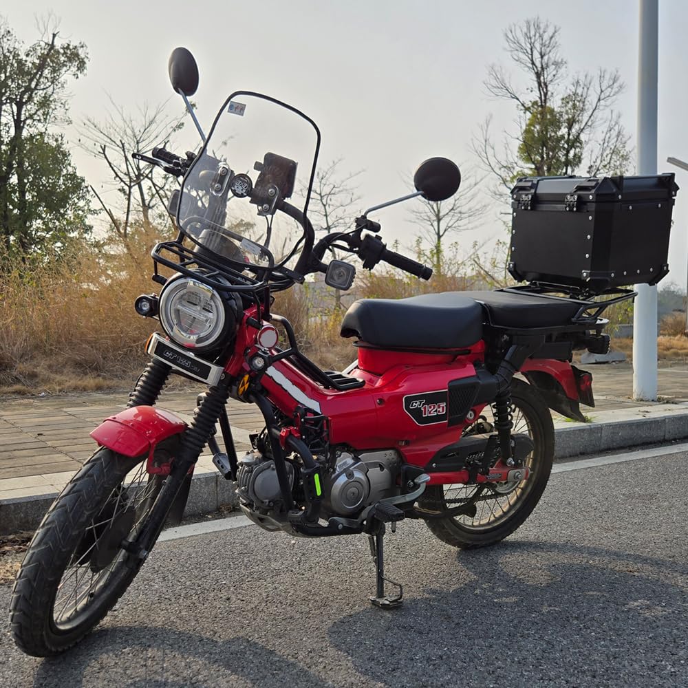 Black Steel Rear Carrier for Honda Hunter Cub CT125 JA55 JA65