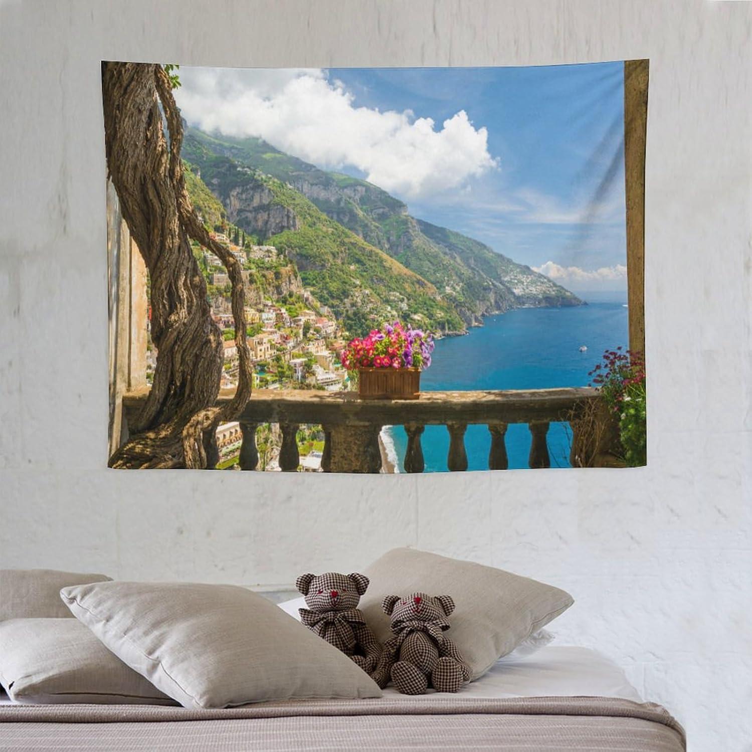 Tapestry Zhirain Italy beautiful city 75x100