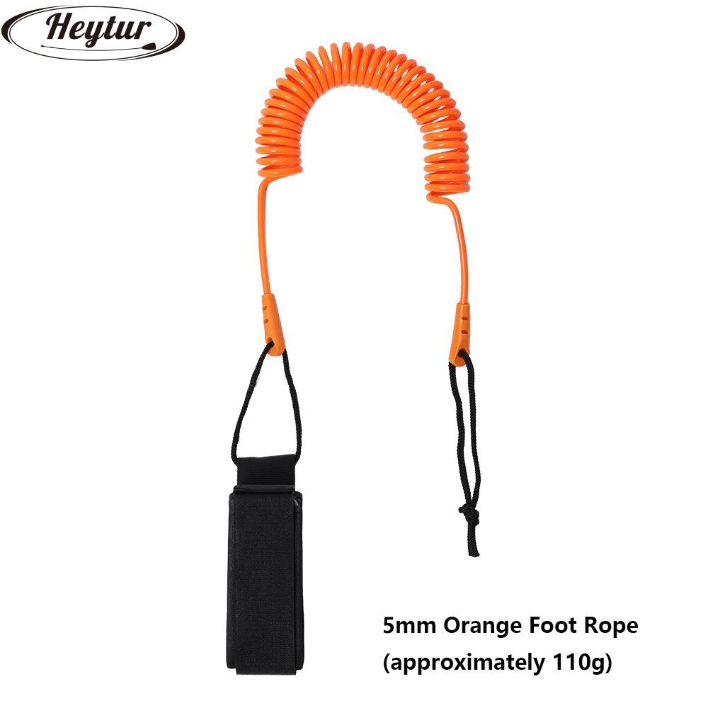 TPU Elastic Sup Board Foot Leg Rope 5mm/5.5mm Surfboard SUP Foot Rope Climbing Accessories
