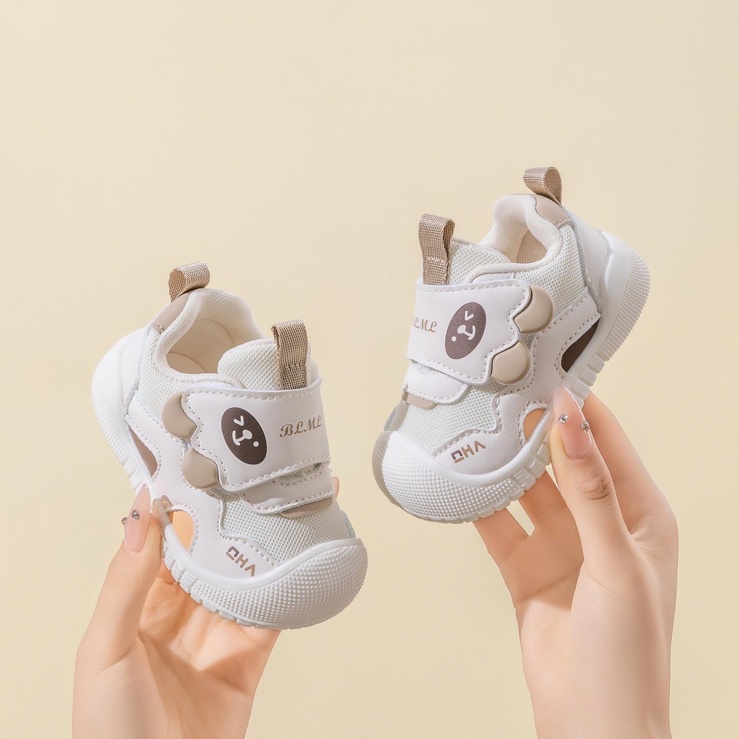 

Bramila Autumn 2025 Toddler Non-Slip Mesh Walking Shoes for Boys and Girls Size 17: fits foot length 12.3cm