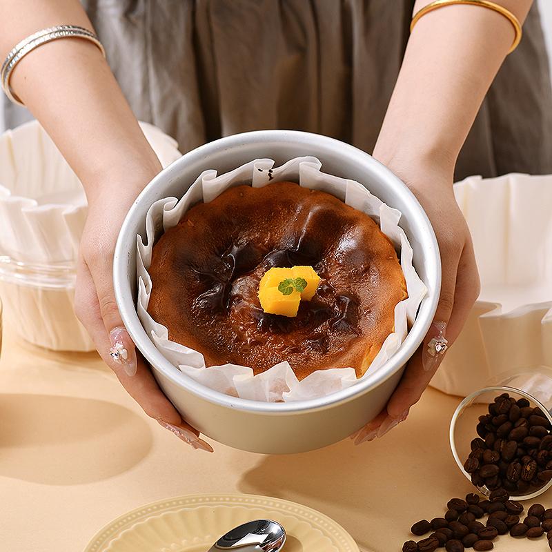 50pcs 4 6 8inch Foldless Cupcake Liner Baking Cup For Wedding Party Muffin Cake Mold Paper Cup Oilproof Cake Wrap