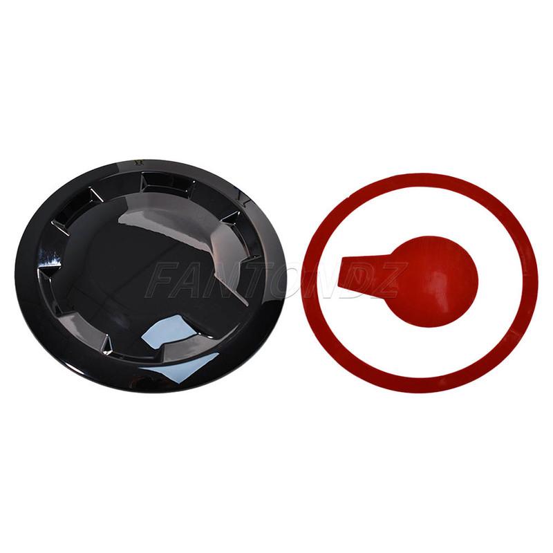 Car Fuel Cap Cover For Honda Civic FN2 2006-2011 Gloss Black Fuel Cap Cover For Honda Type R MK8 FK 1503365 74480-SMG-E011-50