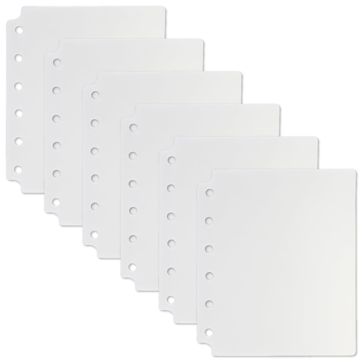 

Loconeko Sticker Album Refillable O-Ring Binding 6 Sticker Sheets Interchangeable Refill Only Regular