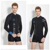3MM Diving Suit Men's Split Top Snorkeling Surfing Long-sleeved Swimsuit Thickened Warm Coat