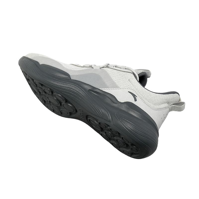 Anta Wuyue Mesh Comode Ammortizzanti Antiscivolo Resistenti all'Usura Scarpe da Corsa Basse Uomo sneaker Grigio Nebbia 112437707R-2