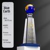 2025 High-End Custom Crystal Trophy for Annual Corporate Event Commemoration