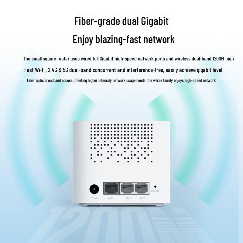 ZTE Z506 AC1200 Dual-Band Gigabit Mesh WiFi Router (CN Version)