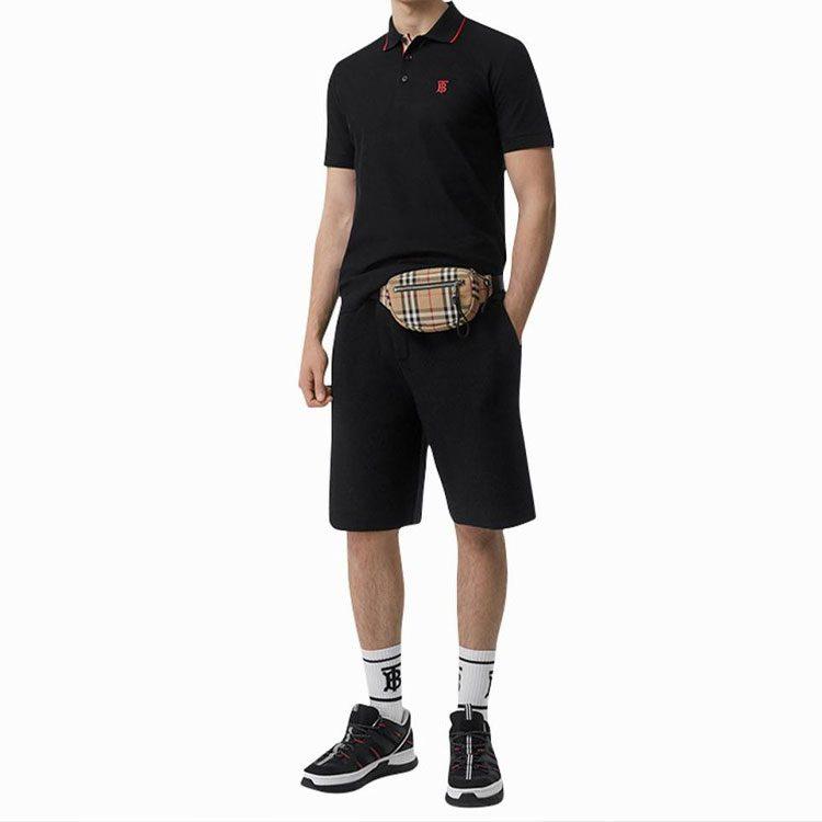 Burberry SS20 Polo Shirt Men's Black 80170031