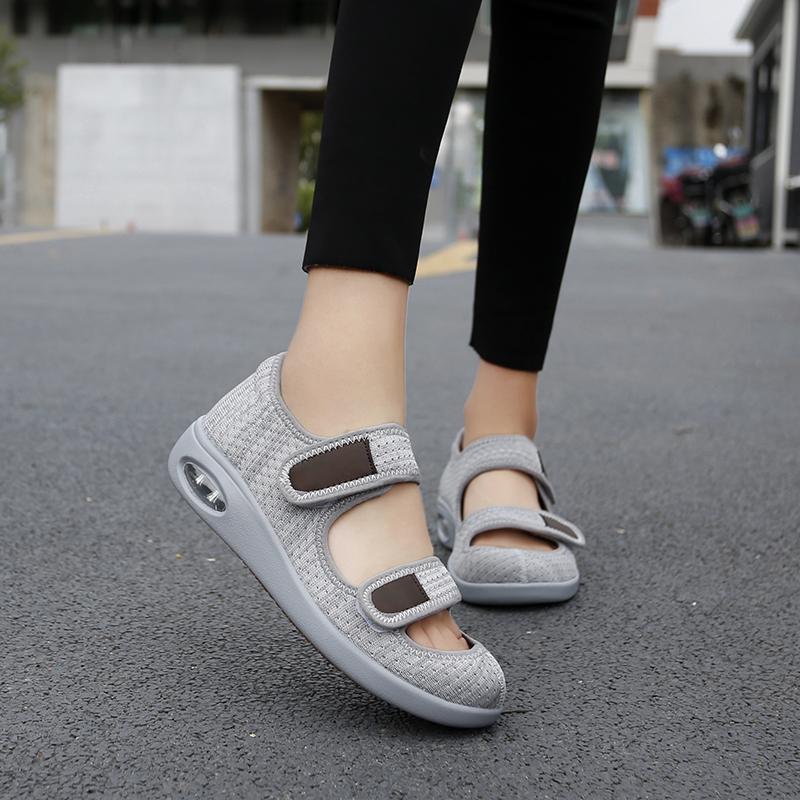 Women’s Sandals Casual Outdoor School Student Lightweight Girls Sneakers Plus Size Air Cushion Orthopedic Shoes