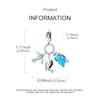 Charms Copperplatedbachelor'S Cap Airplane Trunk Pendants Fit Charms Original Bracelet Beads Women Jewellery Making Diy