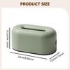 Rechteckiger Taschentuchhalter Serviettenorganisator Toilettenpapier für Hotel