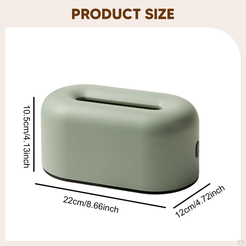 Rechteckiger Taschentuchhalter Serviettenorganisator Toilettenpapier für Hotel
