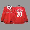 Man L Retro Jersey Football Jersey No. 7 Beckham Cantona C Ronaldo Rooney Giggs Jersey
